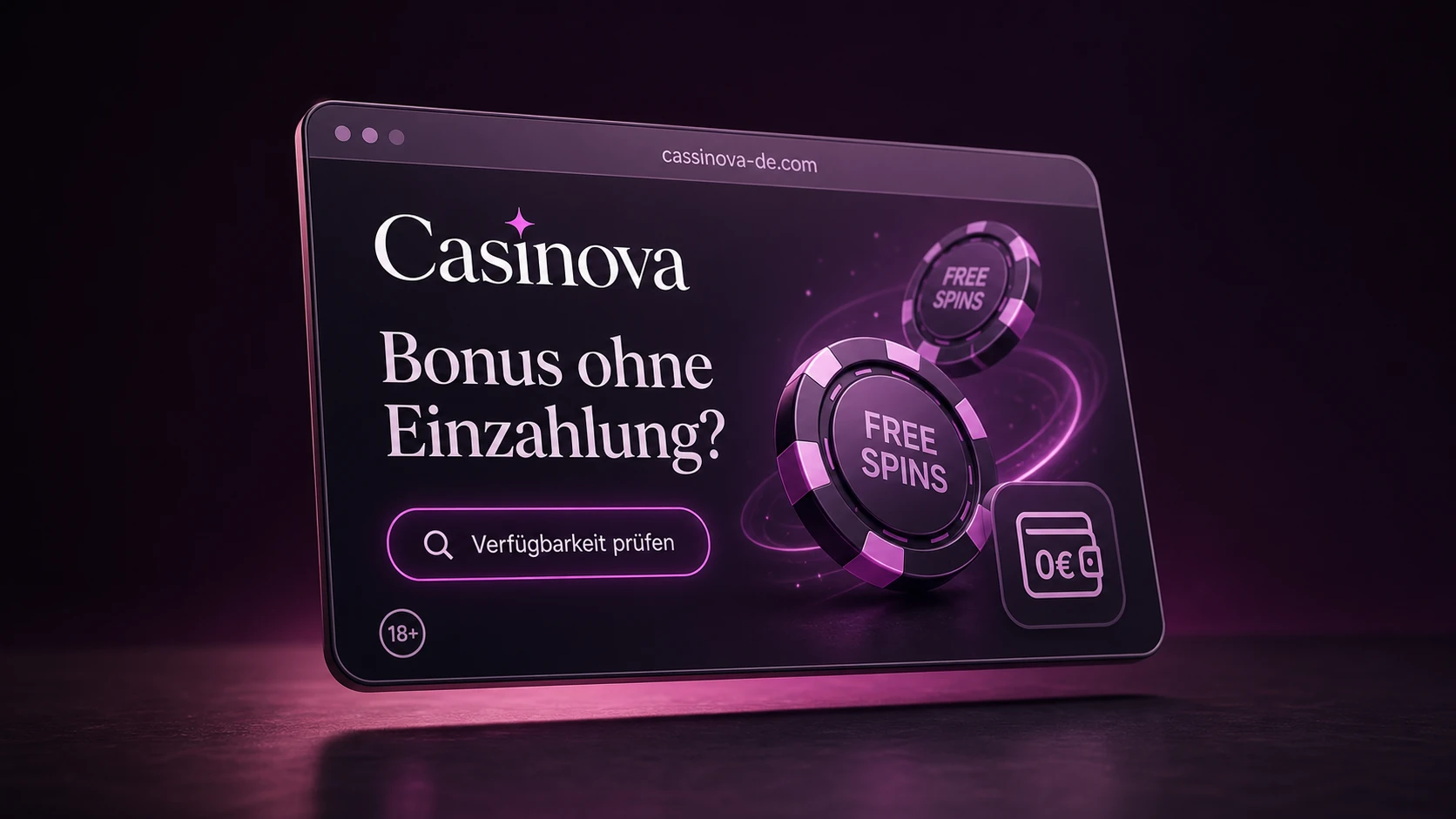 Gibt es einen Casinova Bonus ohne Einzahlung?