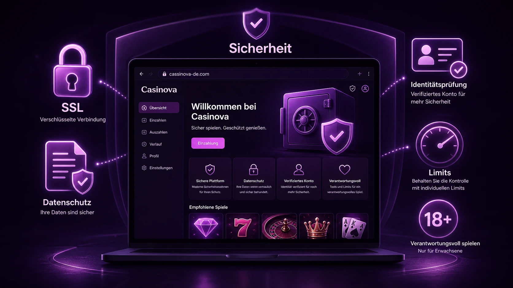 Ist Casinova seriös und sicher?